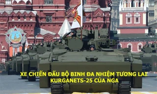 Xe chiến đấu bộ binh đa nhiệm tương lai Kurganets-25 của Nga 