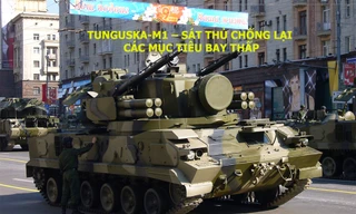 Tunguska-M1 – Sát thủ chống lại các mục tiêu bay thấp 