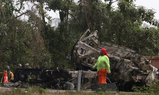 Mexico: Va chạm xe bus và xe tải, 41 người thiệt mạng