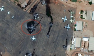 Máy bay vận tải Ilyushin IL-76MD-90A của Belarus nổ tung ở Sudan 