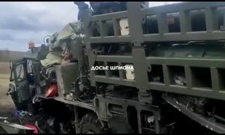 Tổ hợp phòng không S-350 tối tân của Nga đi lạc vào bãi mìn