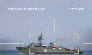 Ukraine tuyên bố phá hủy tàu quét mìn Kovrovets của Nga