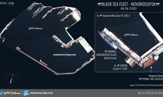 Quan chức Ukraine nói cảng Novorossiysk không còn an toàn với Hạm đội Biển Đen của Nga