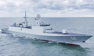 Trung Quốc biên chế tàu chiến tàng hình Type 054B