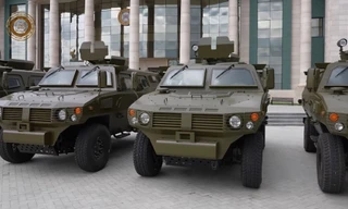 Chechnya khoe xe bọc thép Tiger