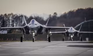 Máy bay chiến đấu F-35 của Na Uy xuất hiện tại Ba Lan