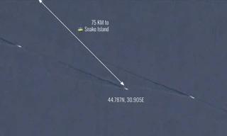 Vệ tinh ghi lại hoạt động đáng ngờ vài giờ trước cuộc tấn công vào cây cầu Crimea diễn ra 