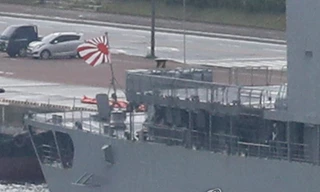 Tàu chiến JS Hamagiri của Nhật tham gia tập trận hải quân ở Hàn Quốc