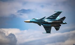 Cường kích-ném bom Su-34 rơi ở Nga