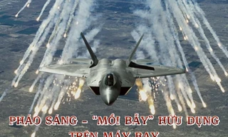 Pháo sáng – 'Mồi bẫy' hữu dụng trên máy bay