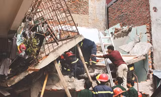 Rò khí gas, bật công tắc điện cũng gây nổ