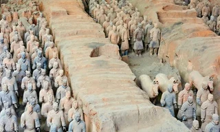 Phát hiện dấu tích cỗ xe cừu 2.000 năm tuổi gần 'đội quân đất nung' của hoàng đế Tần Thủy Hoàng 