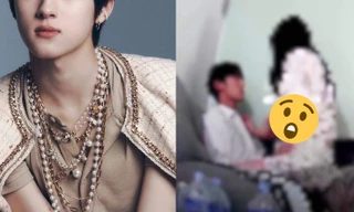 'Rò rỉ' cảnh thân mật trong phòng của thần tượng thế hệ thứ tư với bạn gái ngoại quốc