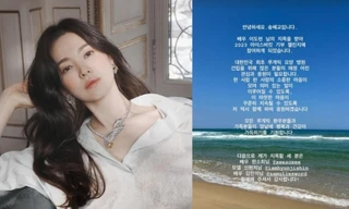 Song Hye Kyo tham gia 'Thử thách xô nước đá' chỉ để làm điều này khiến netizen nể phục