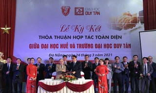 ĐH Huế và trường ĐH Duy Tân ký kết hợp tác toàn diện