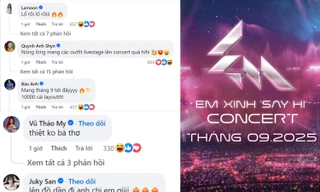 Em Xinh Say Hi công bố concert, Quỳnh Anh Shyn - Bảo Anh có chung phản ứng