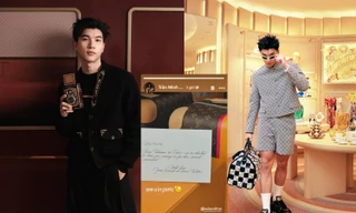 HIEUTHUHAI nhận đãi ngộ đặc biệt: Là sao Việt duy nhất đến Pháp cùng Louis Vuitton