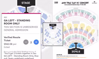 Concert Anh Trai "Say Hi" Las Vegas "cháy" nhiều hạng vé, vé bán lại cao gấp 3 lần