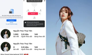 Hoa hậu Thùy Tiên khóa các tài khoản mạng xã hội, ẩn bài đăng trên Instagram