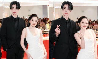 Dunk Natachai cười tít mắt với fan Việt, tương tác dễ thương cùng Bảo Anh 