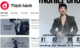 Pháo lập thành tích "khủng" với Sự Nghiệp Chướng, ViruSs bất ngờ leo Top Trending