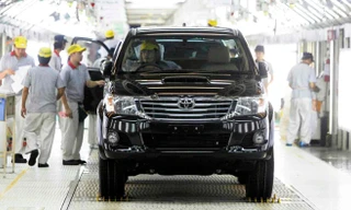 Các nhà máy Toyota ở Thái Lan dừng sản xuất