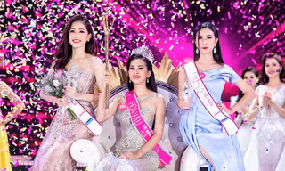 Nghệ thuật tôn vinh hoa hậu Việt lên ngôi. Ảnh: Hồng Vĩnh