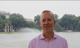 Đại sứ Vương quốc Anh tại Việt Nam Gareth Ward. Ảnh: Đại sứ quán Anh tại Hà Nội