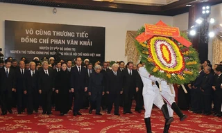 Lễ viếng nguyên Thủ tướng Phan Văn Khải