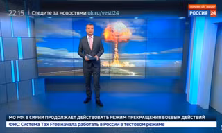 Truyền hình Nga hướng dẫn người dân sẵn sàng đối diện chiến tranh