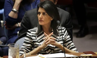 Đại sứ Mỹ tại Liên hợp quốc Nikki Haley