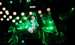  Nhận diện thương hieu mới cho bia Trúc Bạch được giới thiệu khá độc đáo. Ảnh: PV