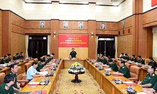 Quang cảnh buổi gặp mặt. (Nguồn: Bộ Quốc phòng)