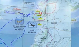 Nga tái hiện máy bay quân sự Il-20 bị bắn rơi ở Syria