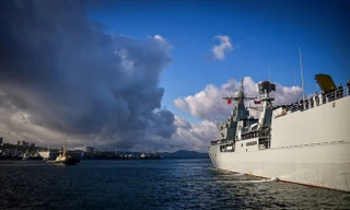 Chiến hạm của Nga. (Nguồn: TASS)