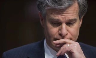 Giám đốc Cục Điều tra Liên bang Mỹ (FBI) Christopher Wray. (Nguồn: AFP)