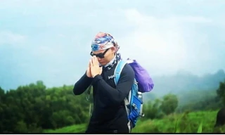 Nạn nhân Thi An Kiện, 24 tuổi, trên đường phượt. Ảnh: Fb nhân vật.