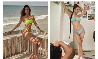 Mâu Thủy với Diệp Lâm Anh, ai diện bikini đẹp hơn?