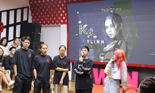 Rapper Tlinh chia sẻ con đường chinh phục ước mơ cùng các bạn sinh viên