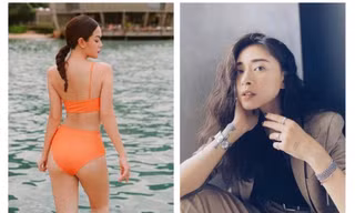 Phạm Quỳnh Anh diện bikini khoe sắc vóc mẹ 2 con, Ngô Thanh Vân liên tục thả tính trên MXH