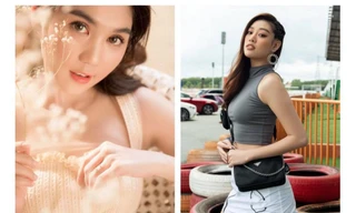 Ngọc Trinh hóa “nàng thơ” trong bộ ảnh mới; Khánh Vân diện đồ thể thao năng động cực chất