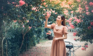 Đường tường vi hồng rực: Cách Linh Đàm 1km, chỉ 40K check-in thả ga