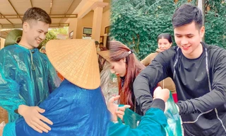 Chàng trai gây “sốt” khi đi thiện nguyện miền Trung: “Đã đẹp trai lại còn nhân ái“