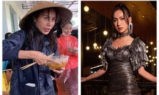 Thủy Tiên ăn vội bát mì tôm để đi cứu trợ; Lynk Lee “xéo sắc” đáp trả antifan