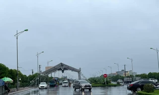 Từ sáng 16/10, các chốt kiểm dịch ở cửa ngõ tỉnh Nam Định dừng kiểm tra kết quả xét nghiệm SARS-CoV-2 - Ảnh: Hoàng Long