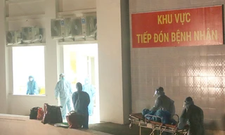 Bệnh nhân COVID-19 tử vong tại Bệnh viện dã chiến tỉnh Hà Nam - Ảnh: HN