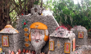 Cận cảnh khu vườn 'ma quái'