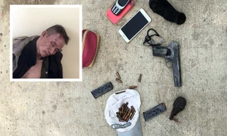 Kẻ cố thủ tại TPHCM mang theo súng K54, nhiều hộp đạn khi bị vây tại Đồng Nai