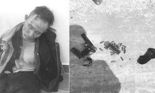 Đối tượng cầm súng cố thủ ở TP.HCM đã bị bắt. Ảnh: Đời sống Plus/GĐVN