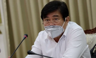 Ông Nguyễn Thành Phong, Chủ tịch UBND TPHCM. Ảnh TTBC